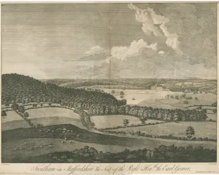 Trentham Hall: grawerowanie, bd [ok. 1751]
