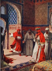 Ostatnia Rada Boabdil w Alhambra