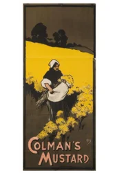 "Musztarda Colmansa" / J. Hassall / Plakat, 1898