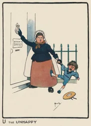 U nieszczęśliwy / J. Hassall / Zeichnung, 1903