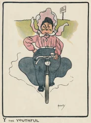 Y Młodociany / J. Hassall / rysunek, 1903