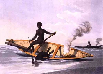 Fishing, grawerowane przez Matthew Dubourga (fl.1785-1820), wydane przez Edwarda Orme