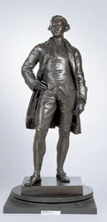 Edmund Burke (1729-97) 1865 (brąz)