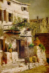 Scena wenecka, 1877