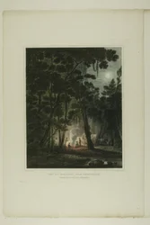 View By Moonlight, w pobliżu Fayetteville, płyta trzecia z drugiej liczby Malowniczych widoków amerykańskiej scenerii