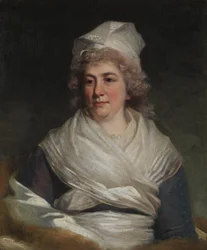 Pani Richard Bache Sarah Franklin, 1743-1808, 1793.