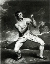 Portret Richarda Humphreysa, wyryty przez J. Younga