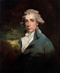 Portret dramaturga i wigowskiego męża stanu Richarda Brinsleya Sheridana, 1751-1816.