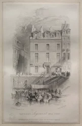 Kwatera Napoleona, Quai Conti, 1835.