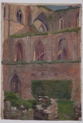 Church Abbey (olej na płótnie)