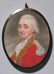 Portret generała porucznika Daniela Burra, 1799.