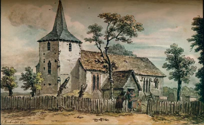 Kościół Downe, Kent, 1775