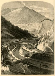 „Mauch Chunk i Góra Pisgah”, 1872.
