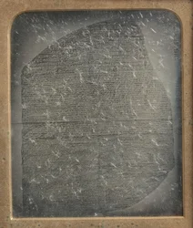 Kopia Kamienia z Rosetty, 1846-52.