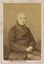 [George Hamilton Gordon, 4. hrabia Aberdeen].