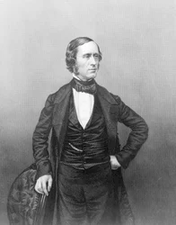 Profesor William Sterndale Bennett, z „Galeria portretów w salonie wybitnych osobistości” rytowana przez D.J Pounda, 1861