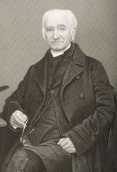 Thomas Vowler Short (1790-1872) grawerowane przez D.J. Pound z fotografii, z „The Drawing-Room of Eminent Personages, Volume 2”, wydanej w Londynie, 1860