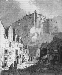 Zamek w Edynburgu, 1843, 1845