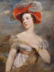 Portret Elizy Chester, 1820 (olej na płótnie)