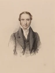 Portret Samuela Prouta, ok. 1820 (wc na papierze)