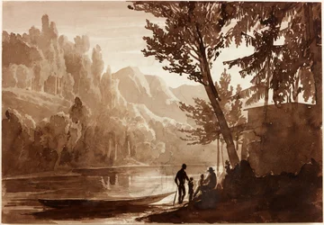 Ilustracja do "Gertrudy z Wyoming" (tusz na papierze)