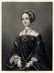 Marguerite de Navarre, królowa małżonka Henryka II Nawarry, 1864.
