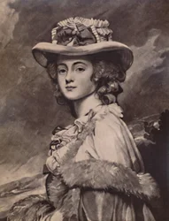 Charlotte Davenport, pani Davies Davenport, koniec XVIII wieku 1894