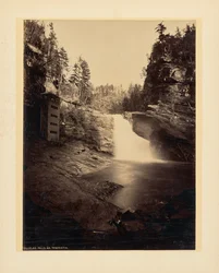 Wodospad Tallulah, Georgia. Tempestia.