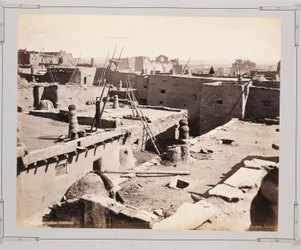 Widok w Zuni, patrząc na północny wschód