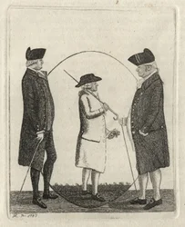 Alexander Gordon, lord Rockville; Adam Smith; George Brown autorstwa Johna Kaya