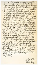 List Johna Knoxa do Sir Nicholasa Throgmortona, 6 sierpnia 1561.
