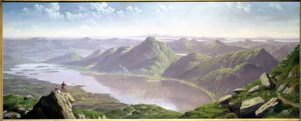 Widok południowo-zachodni z Ben Lomond