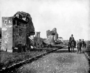 Droga Appijska, Rzym, 1893.