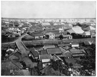 Jokohama, Japonia, koniec XIX wieku