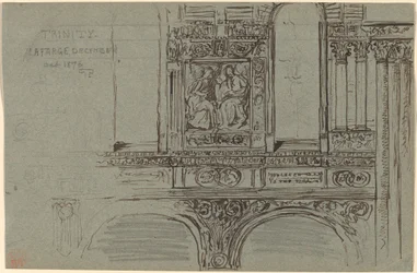 Trinity Church, Boston (nawa) — studium ścienne
