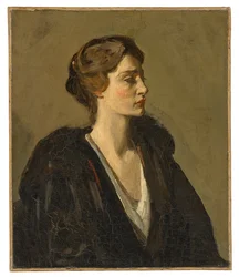 Dama w czerni (Lady Gwendeline Spencer-Churchill)