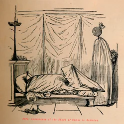 Straszliwe ukazanie się cienia Remusa Romulusowi, 1852