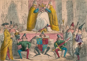 Koronacja Henryka IV według najlepszych źródeł, 1850