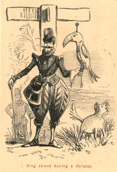 Król Jakub mający święto, 1897.