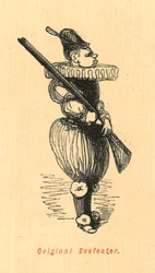 Oryginalny Beefeater, 1897.