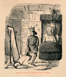 Niewłaściwe zachowanie Henryka, księcia Walii, ok. 1860, ok. 1860