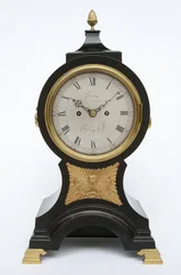 Zegar balonowy, ok. 1760 (mosiądz i ebonizowane drewno owocowe)