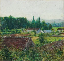 Gospodarstwa wiejskie w Giverny, ok. 1890 r.
