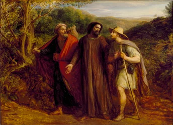 Pojawienie się Chrystusa dwóm uczniom w drodze do Emaus, 1835