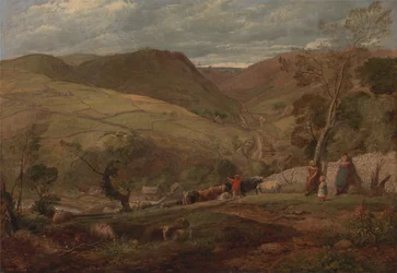 Hanson Toot, widok w Dovedale