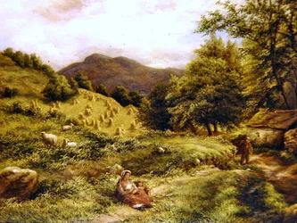 Redhill, Surrey (olej na płótnie)