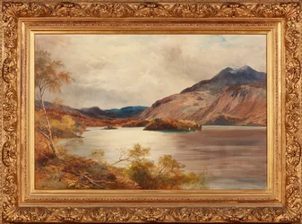 Loch Katrine (olej na płótnie)