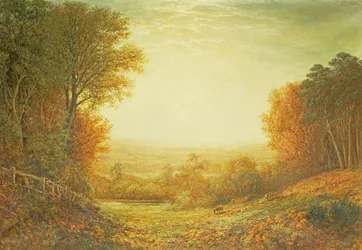 Na Hampstead Heath w 1862 lub Kiedy słońce w blasku zanika, 1862