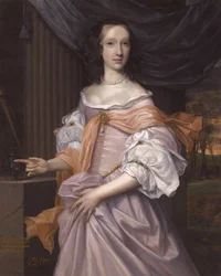 Catherine Dormer, córka Montagu Bertie, 2. hrabiego Lindsey, przez Johna Michaela Wrighta
