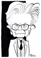 Elias Canetti, karykatury